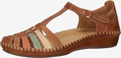 PIKOLINOS Strap Sandals in Beige / Brown / Jade / Coral, Item view