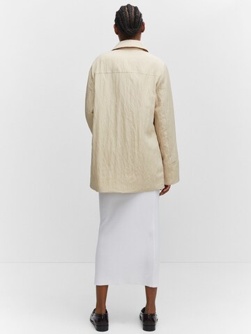 MANGO Jacke 'Espuma' in Beige