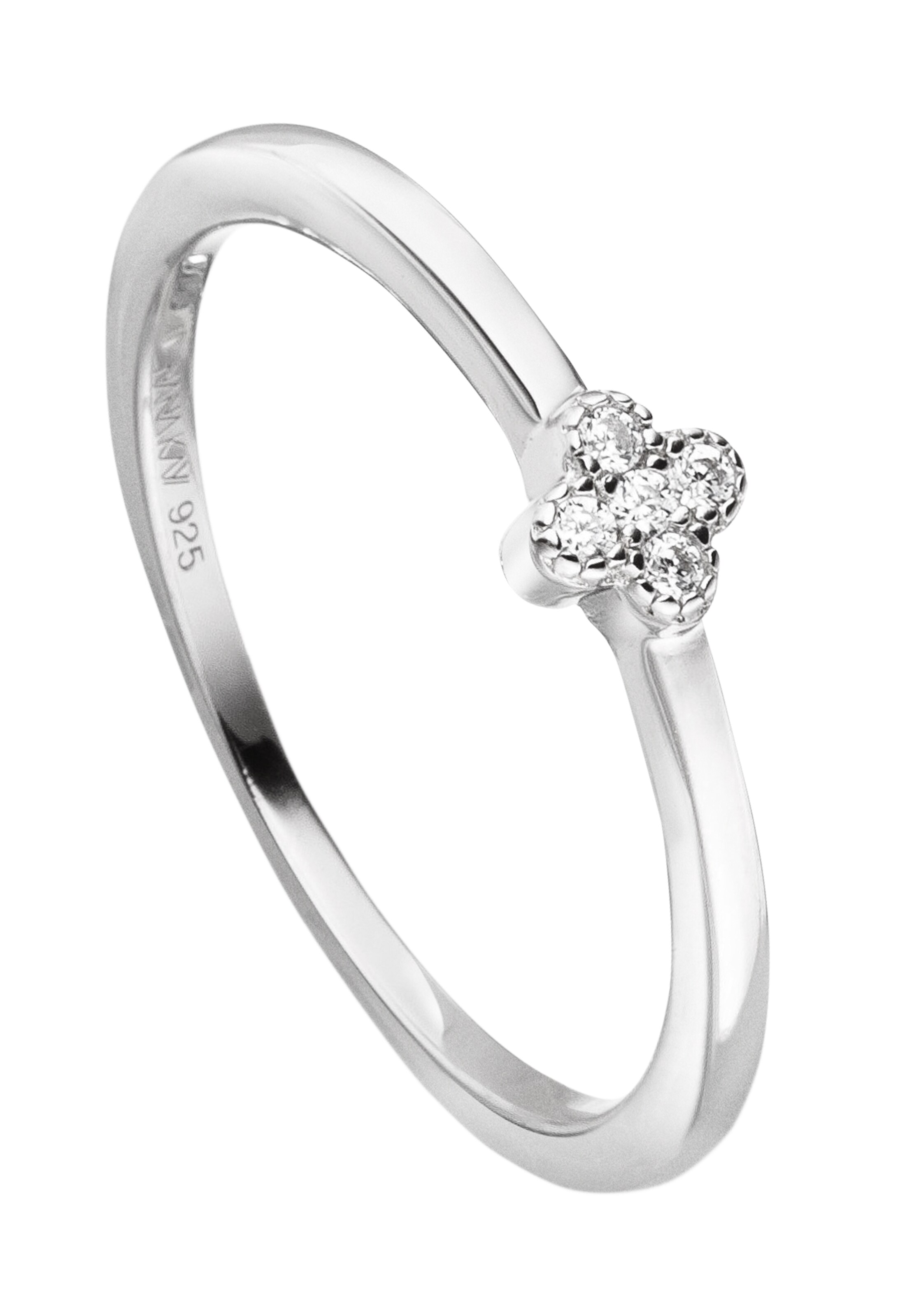 Nana Kay Ring 'Delicate Touch' in Silver: front