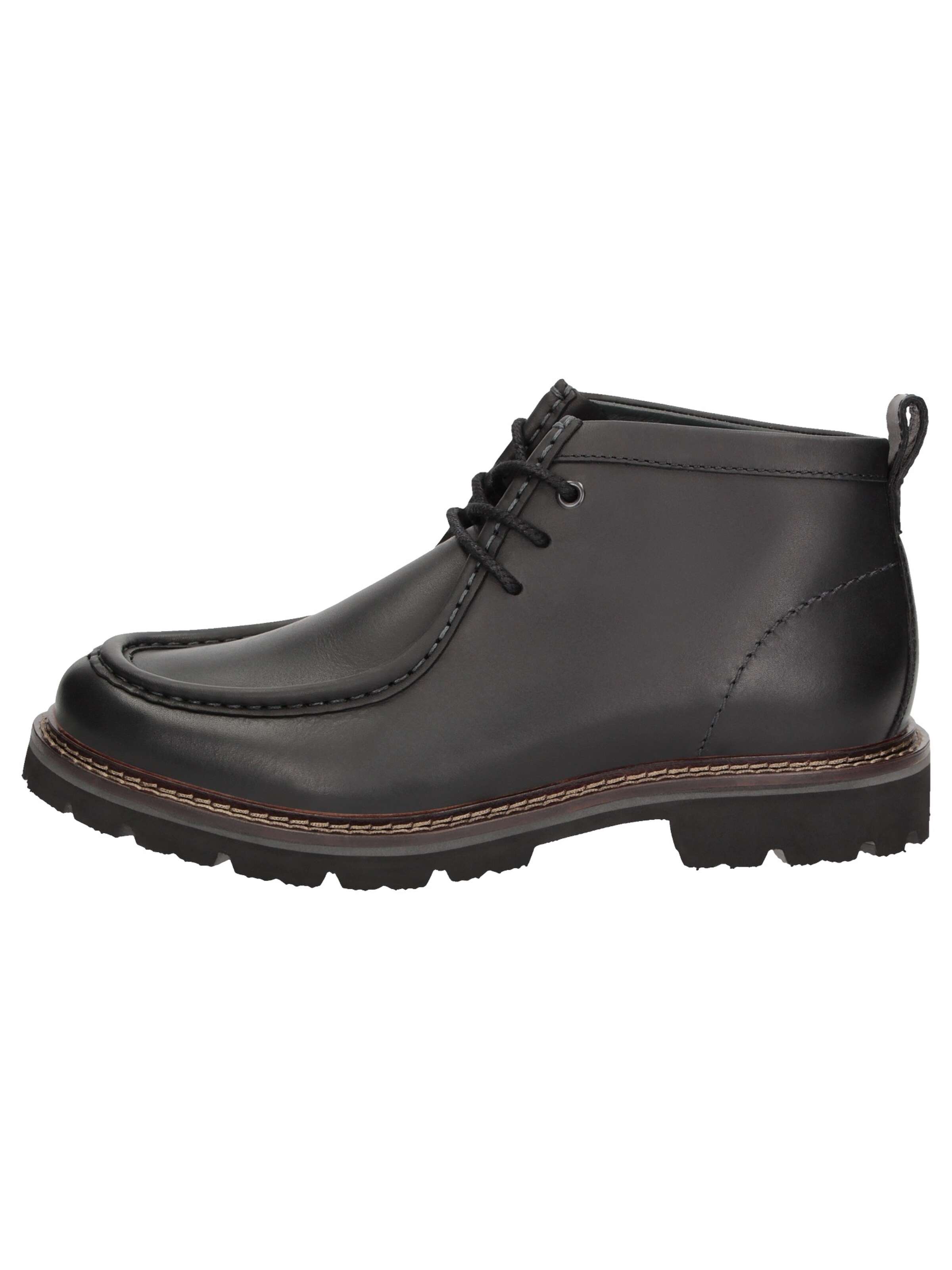 Bottines à lacets ' Adalrik-719-H ' SIOUX en noir