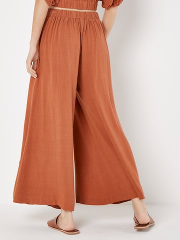 Apricot Wide leg Broek ' ' in Blauw
