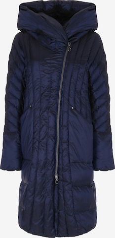 baronia Winter Coat in Blue: front