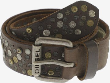 DIESEL Belt & Suspenders in One size in Brown: front