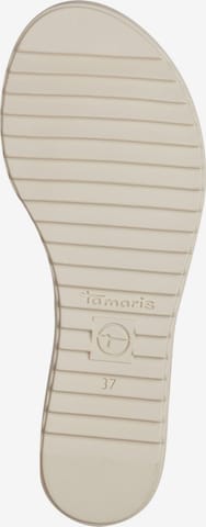 TAMARIS Sandalen met riem in Zwart