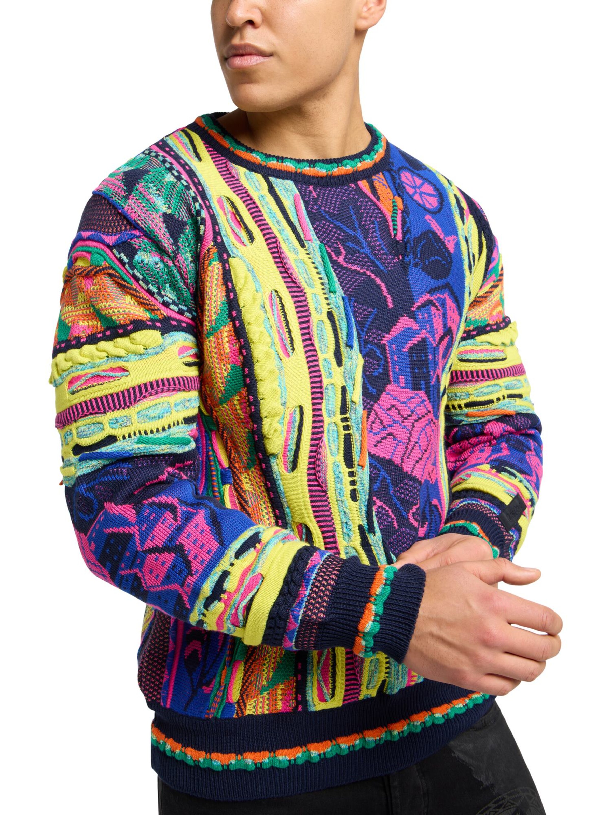 Carlo Colucci Pullover 'Eberhoefer' in Mischfarben