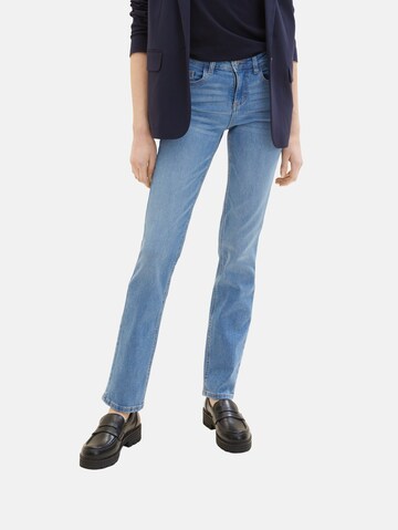 TOM TAILOR Bootcut Jeans 'Alexa' in Blauw