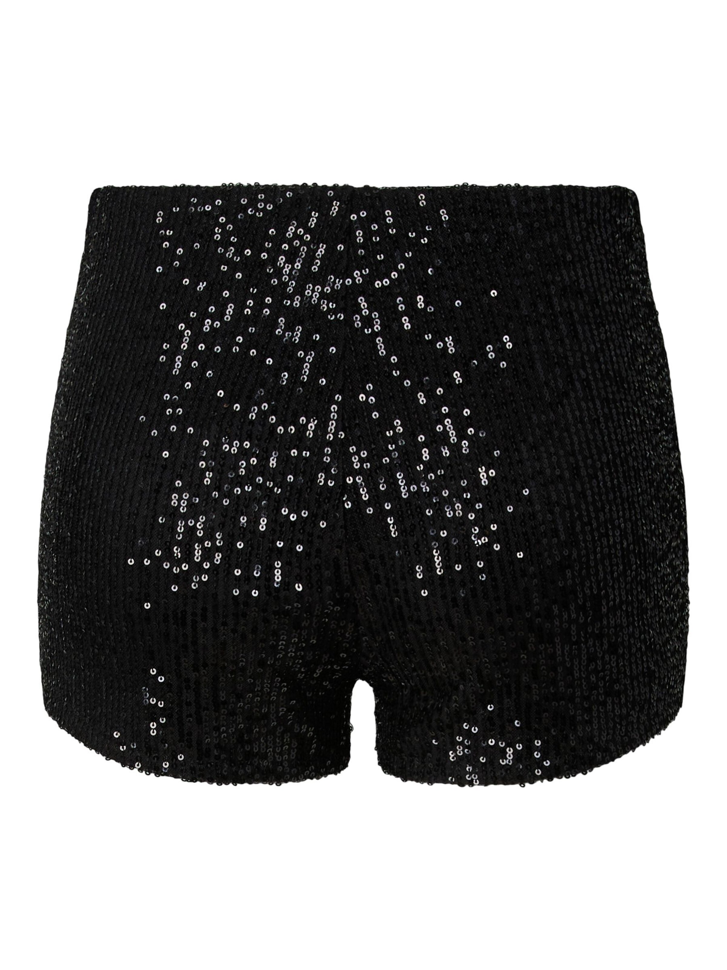 PIECES Regular Broek 'MELANIE' in Zwart
