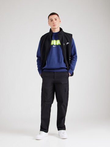 Nike Sportswear Sweatshirt 'AIR' i blå