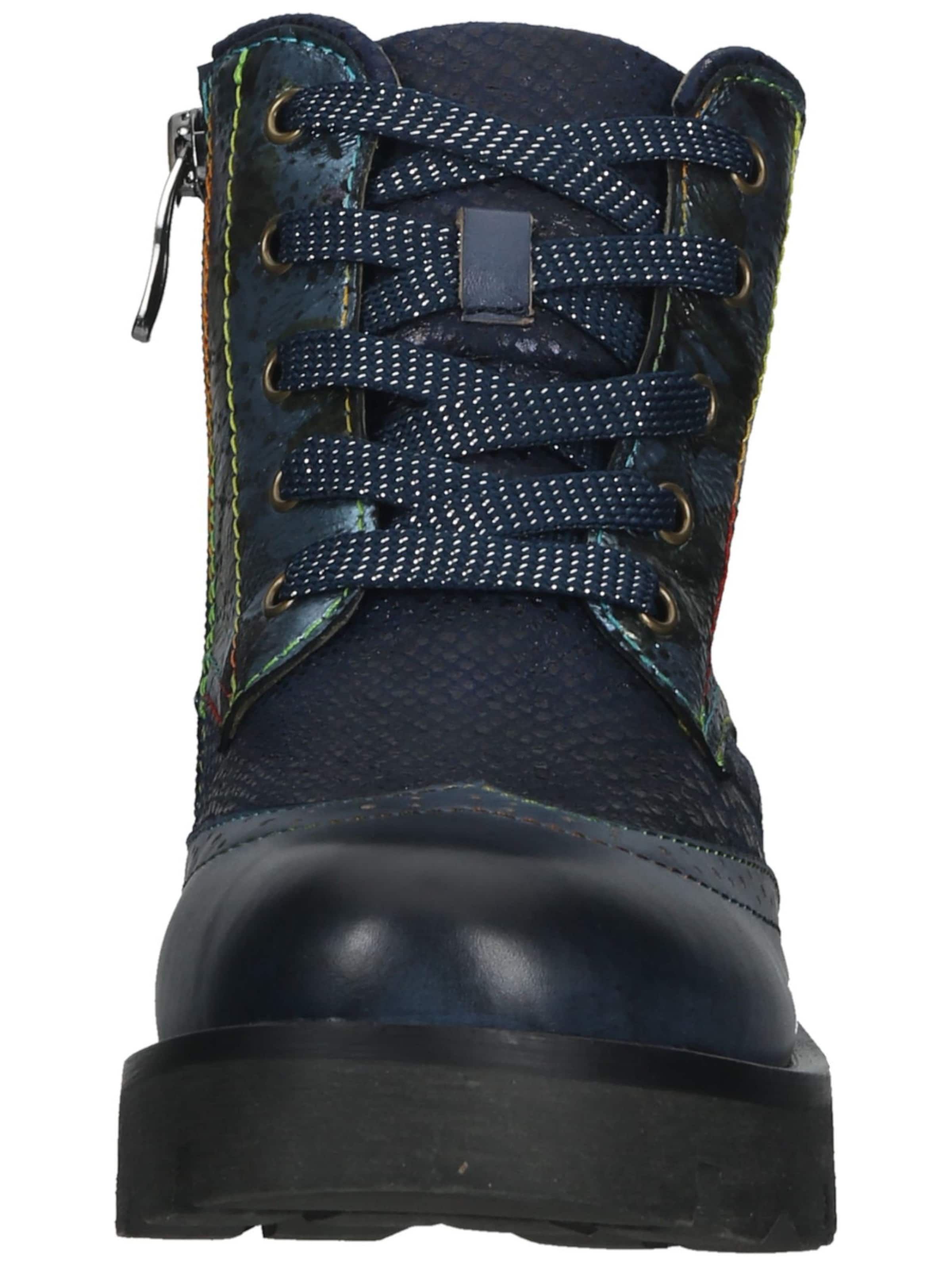 Bottines à lacets Laura Vita en bleu