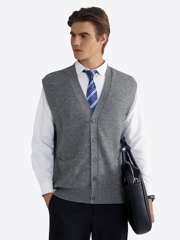 Vantory Strickweste in Grau