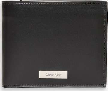 Calvin KleinNovčanik - crna boja: prednji dio