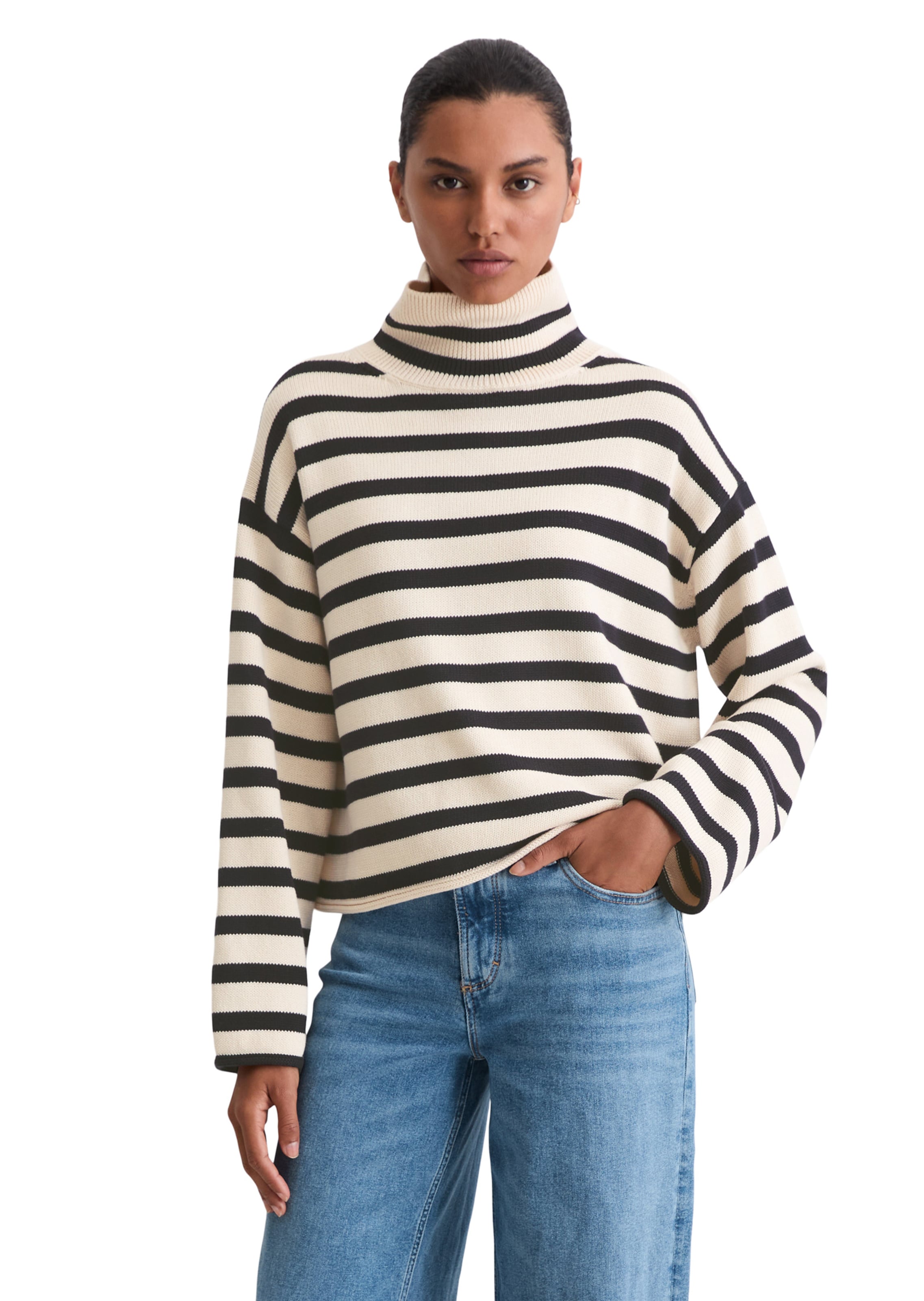 Marc O'Polo Trui in Beige: voorkant