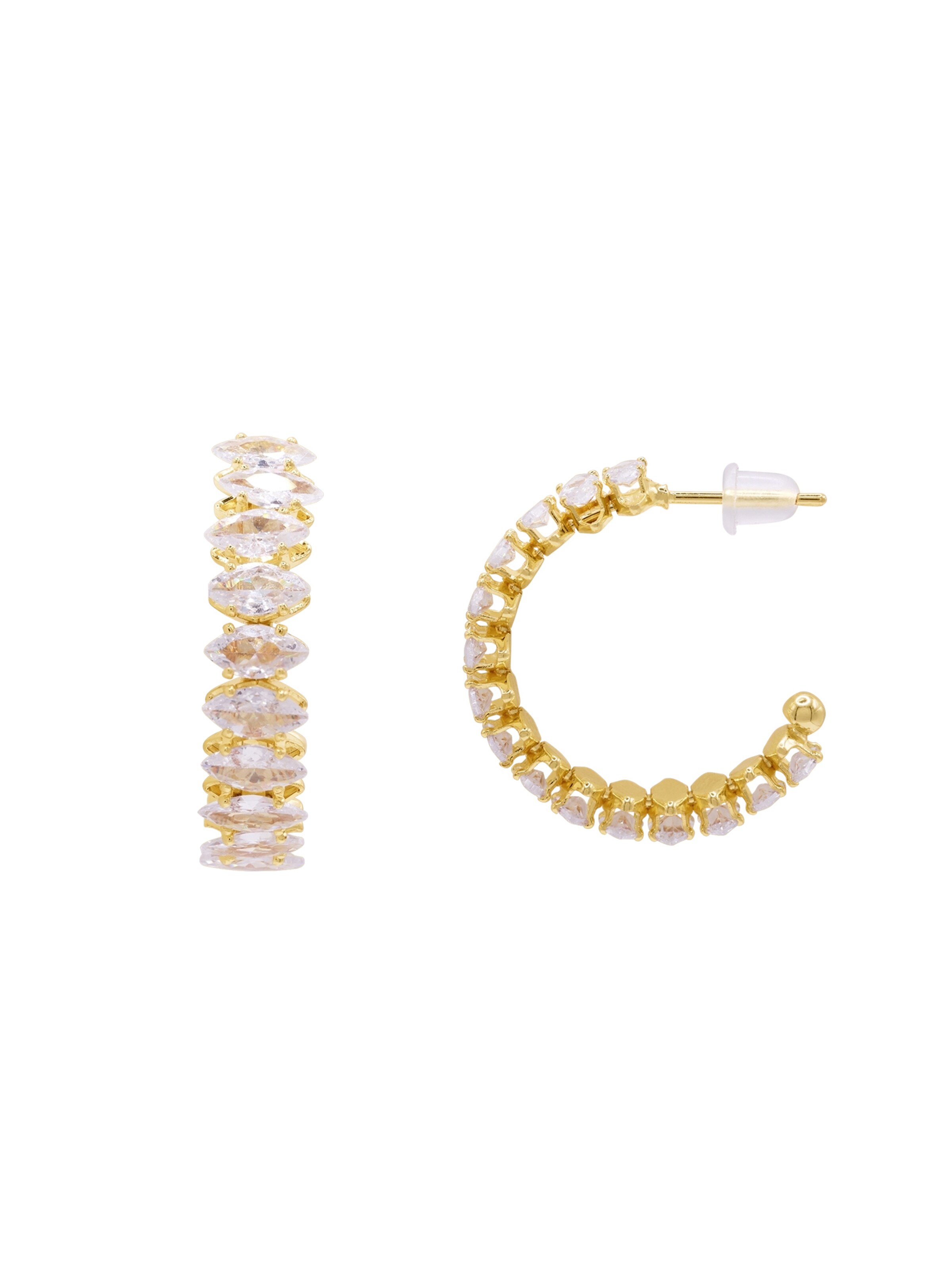 Boucles d'oreilles 'Stacy' Heideman en or