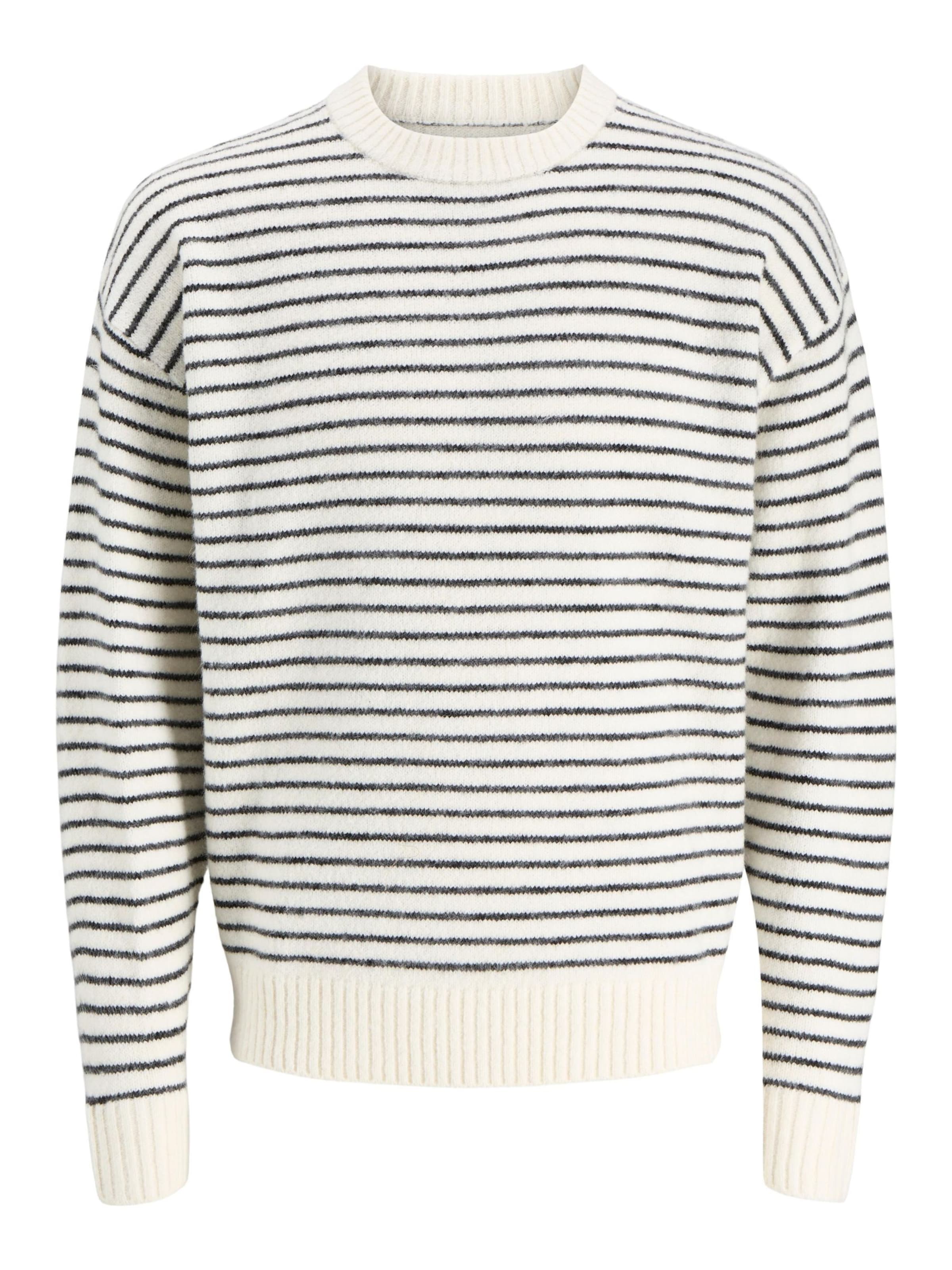 Pullover JACK & JONES di colore nero / bianco, Visualizzazione prodotti