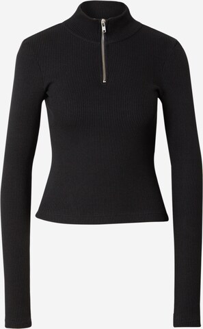 WEEKDAY Sweter w kolorze czarny: przód