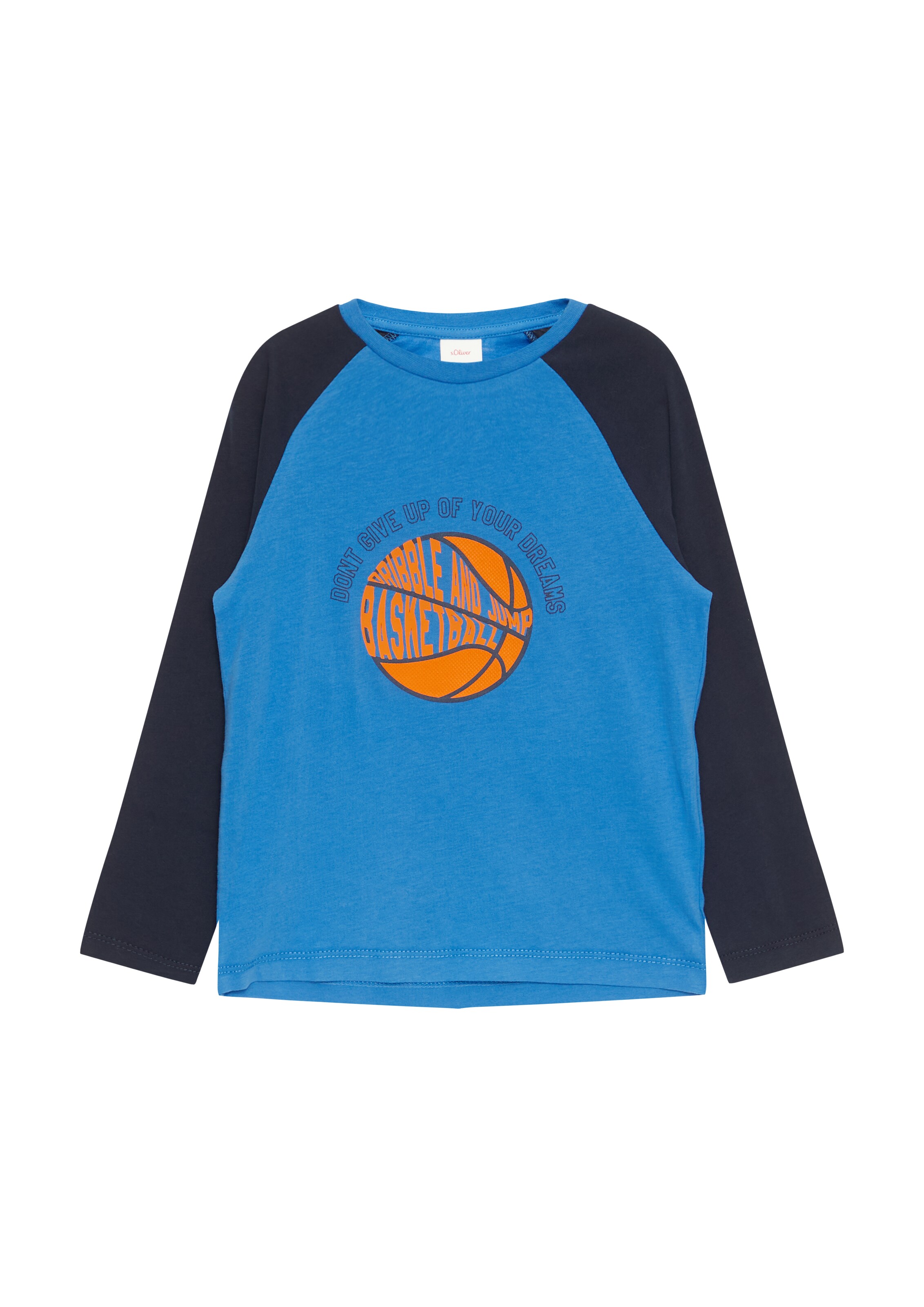 s.Oliver Shirt in Blau: Vorderseite