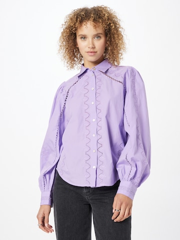 Y.A.S Blouse 'KENORA' in Lila: voorkant