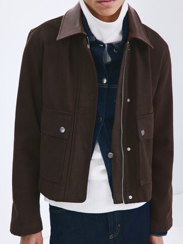 MANGO Tussenjas 'Amelia' in Bruin