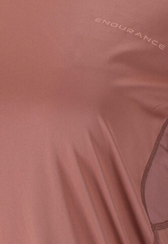 ENDURANCE Performance Shirt 'Milly' in Brown