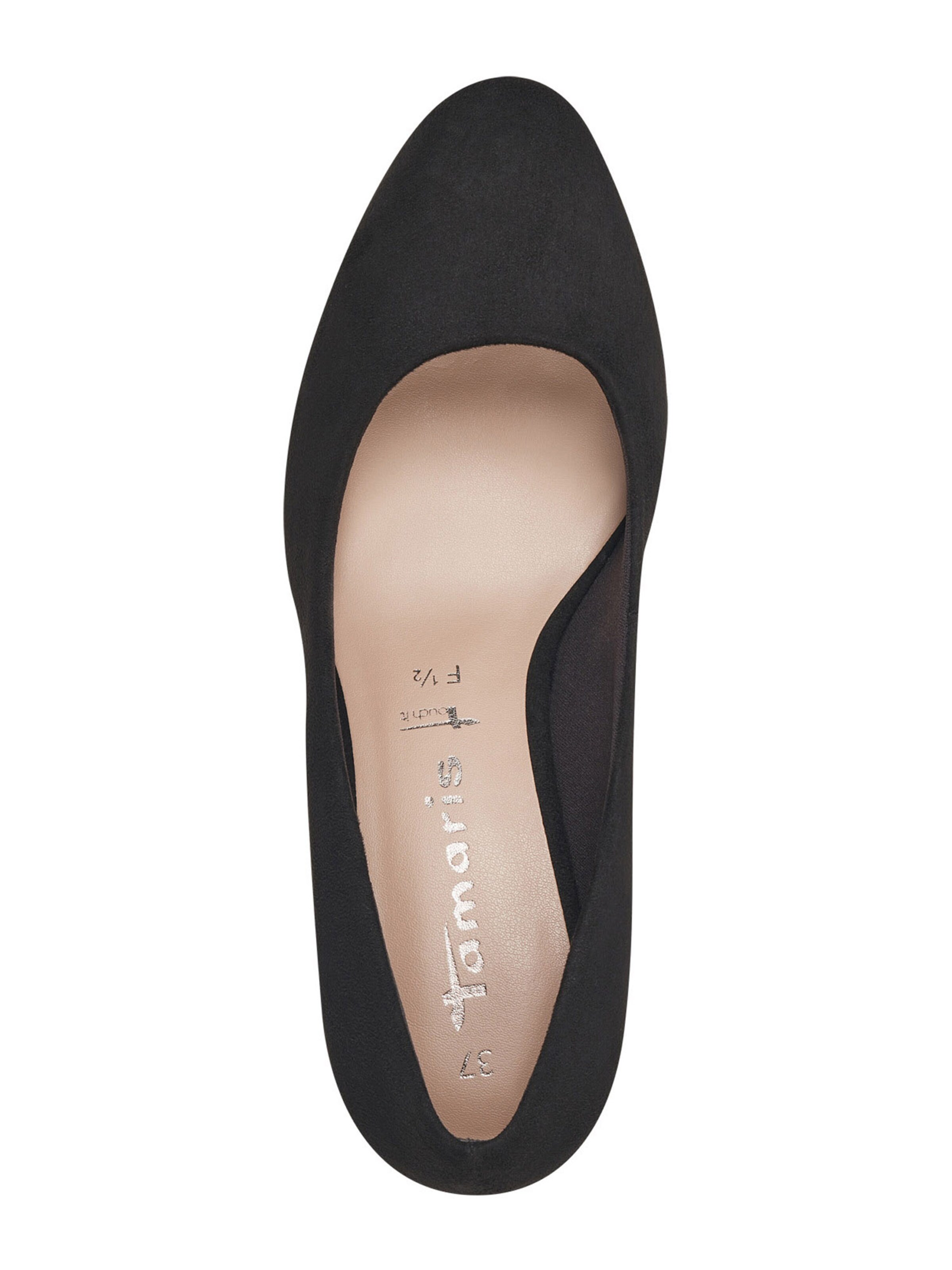 melns Tamaris Augstpapēžu kurpes