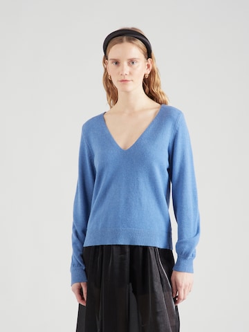 VILA Sweater 'RIL' in Blue: front