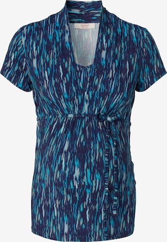 Esprit Maternity Bluse in Blau: predná strana