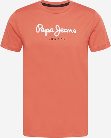 Pepe Jeans T-Shirt 'EGGO' in Orange: predná strana