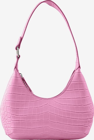 PIECES Shoulder Bag 'Anelia' in Pink: front