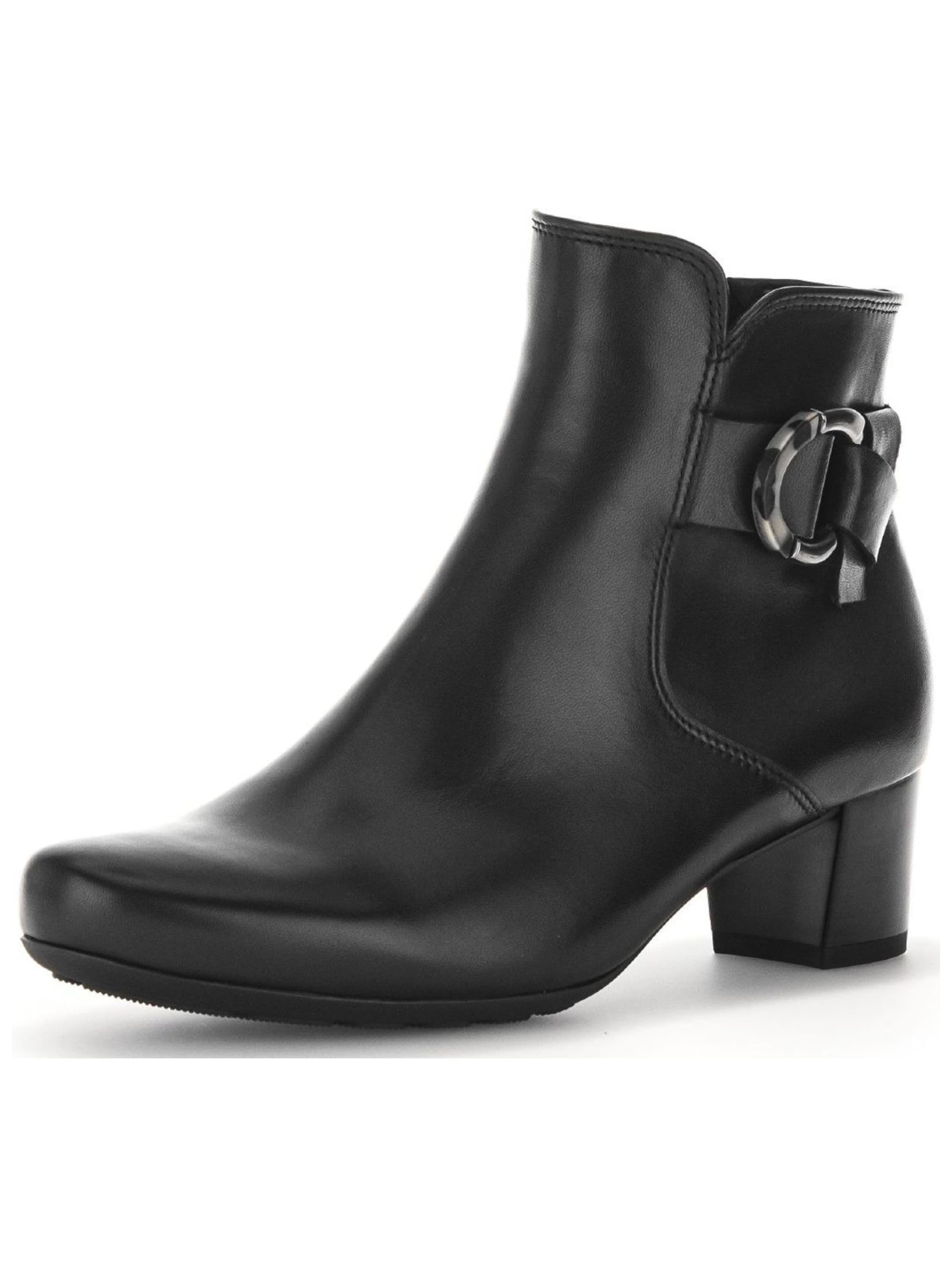 Ankle boots di GABOR in nero: frontale