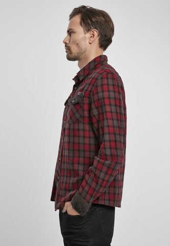 Fit confort Chemise Brandit en rouge