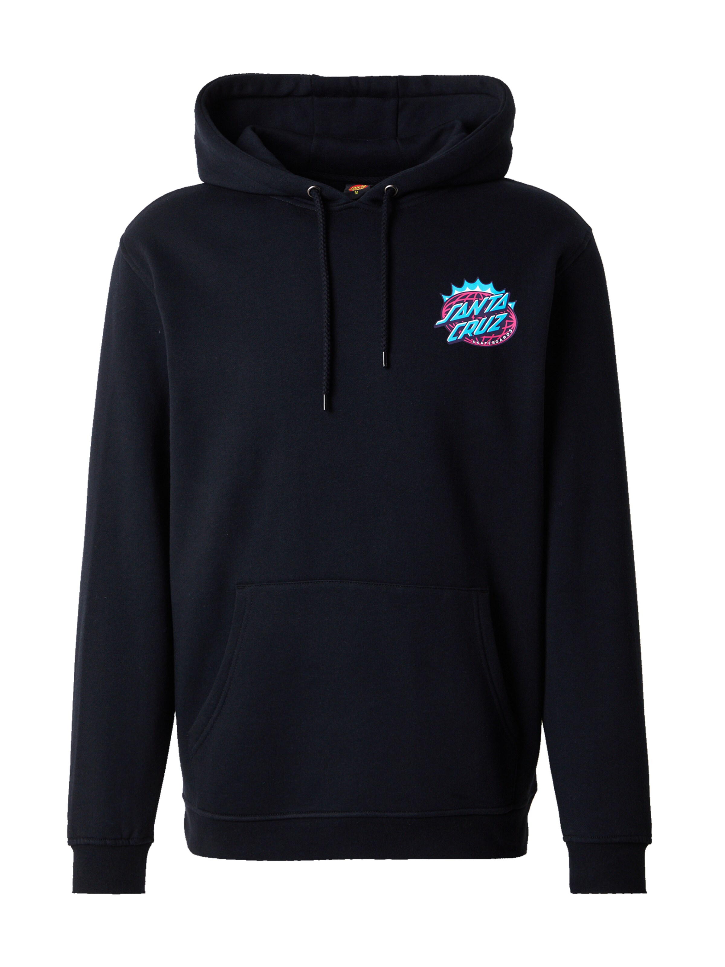 juoda Santa Cruz Megztinis be užsegimo 'Kendall End Of The Dot': priekis