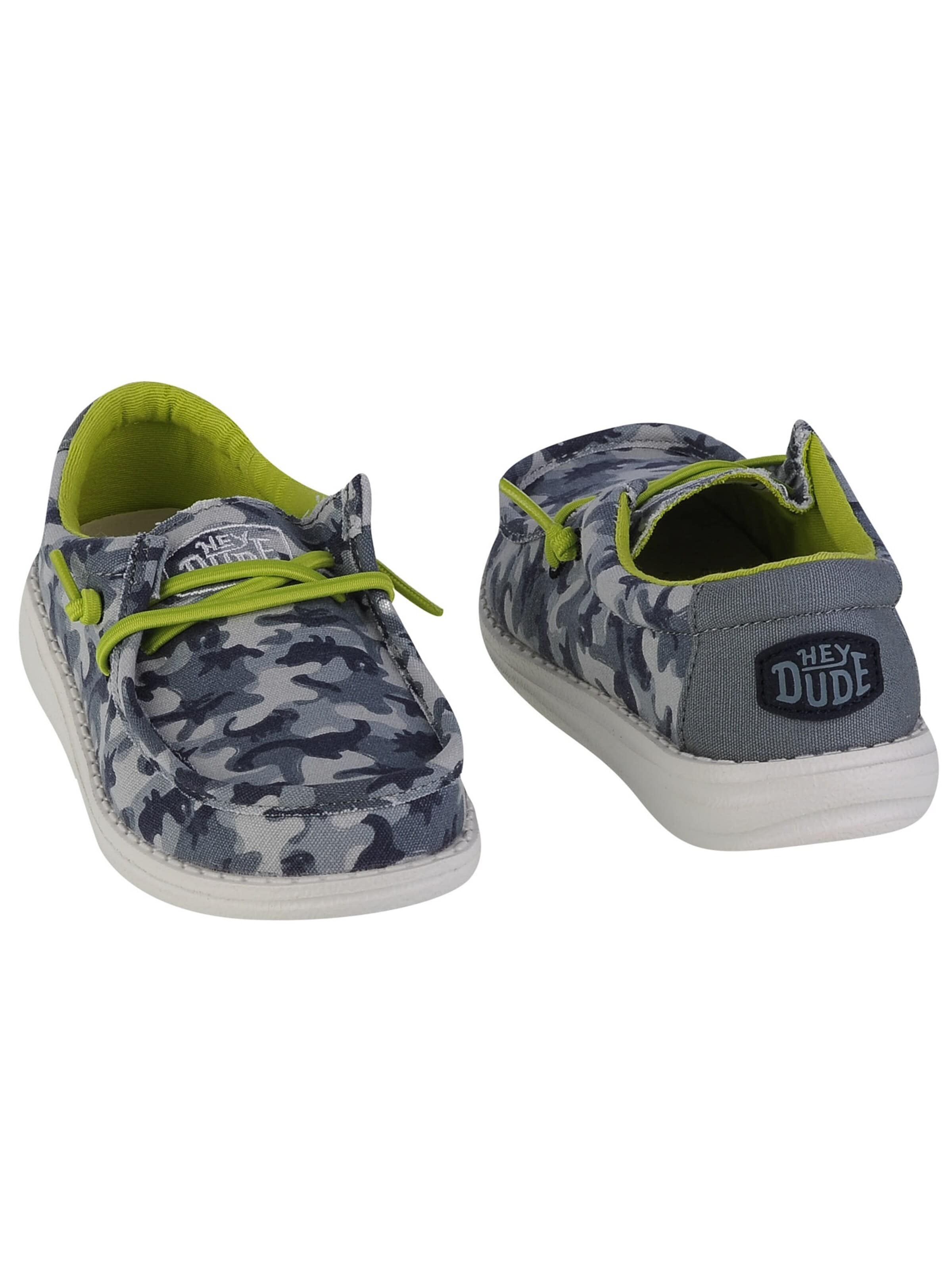 HEY DUDE Lage schoen 'Hey Dude Wally Youth Camodino' in Grijs