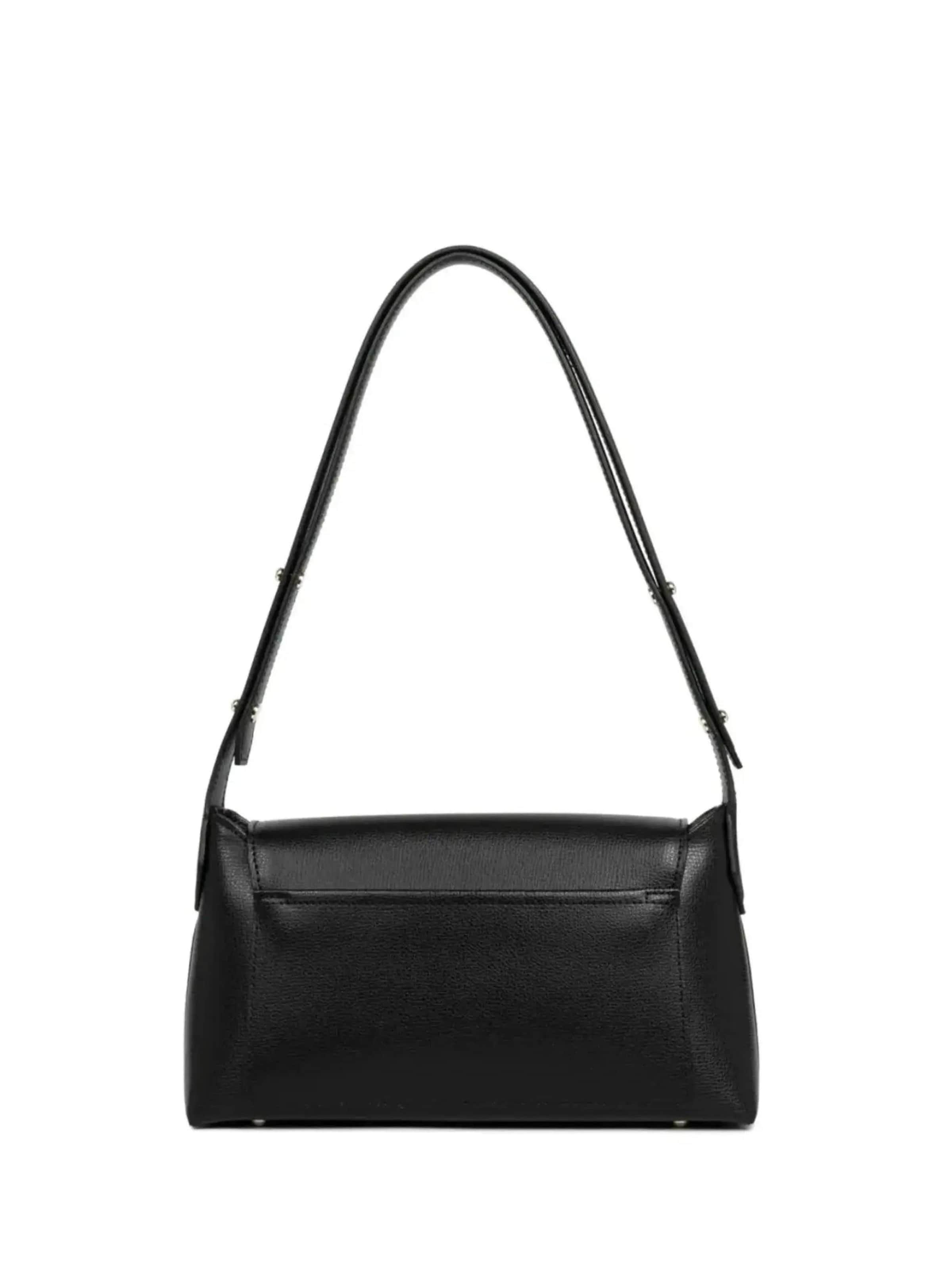 LANCASTER Paris Schoudertas 'Lancaster Besace Zoé 2.0 480/012 Noir' in Zwart: voorkant