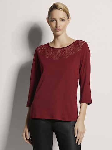 MADELEINE Shirt in Rood: voorkant