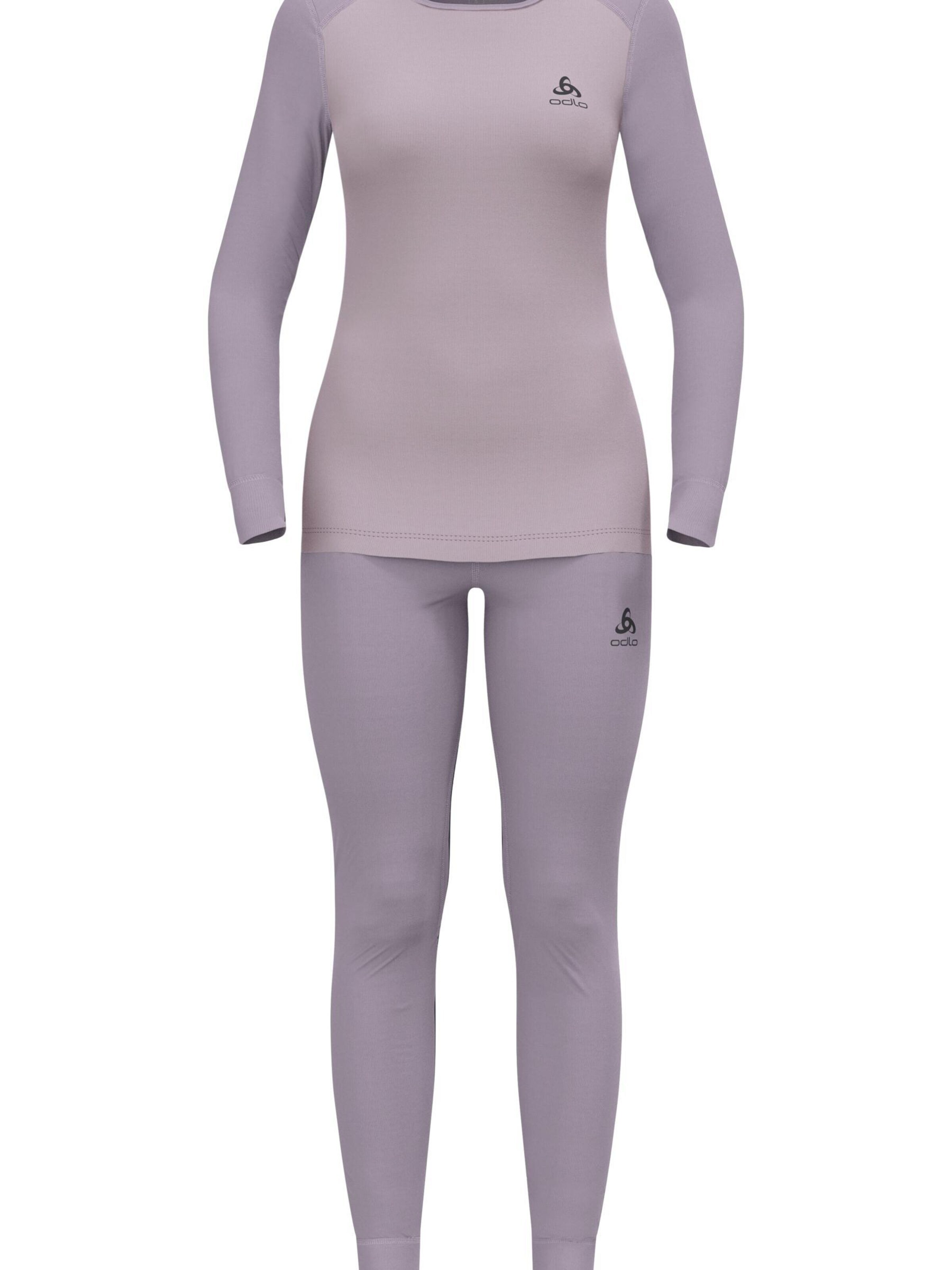 Ensemble de linge 'ACTIVE WARM' ODLO en violet : devant