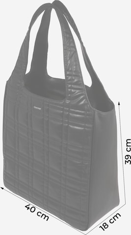 Calvin Klein Shopper táska 'TOUCH' - fekete
