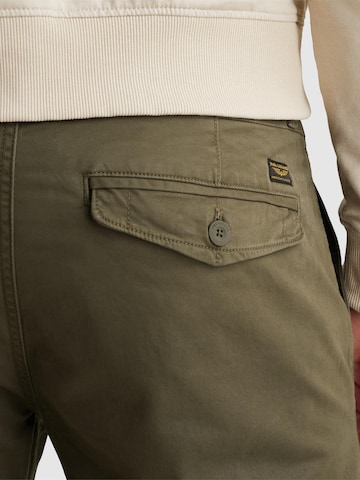 PME Legend Loosefit Chino 'American Classic relaxed fit chino' in Groen