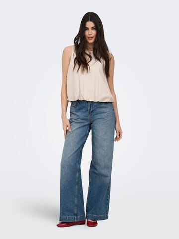 ONLY Top 'ONLAris' in Beige