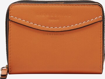 Liebeskind Berlin Wallet in Orange: front