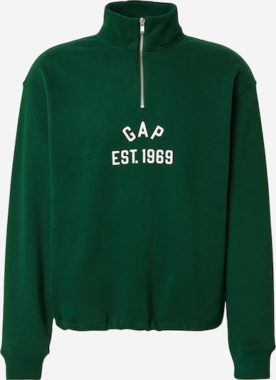 Megztinis be užsegimo iš GAP, spalva – smaragdinė spalva / tamsiai žalia / balta, Prekių apžvalga