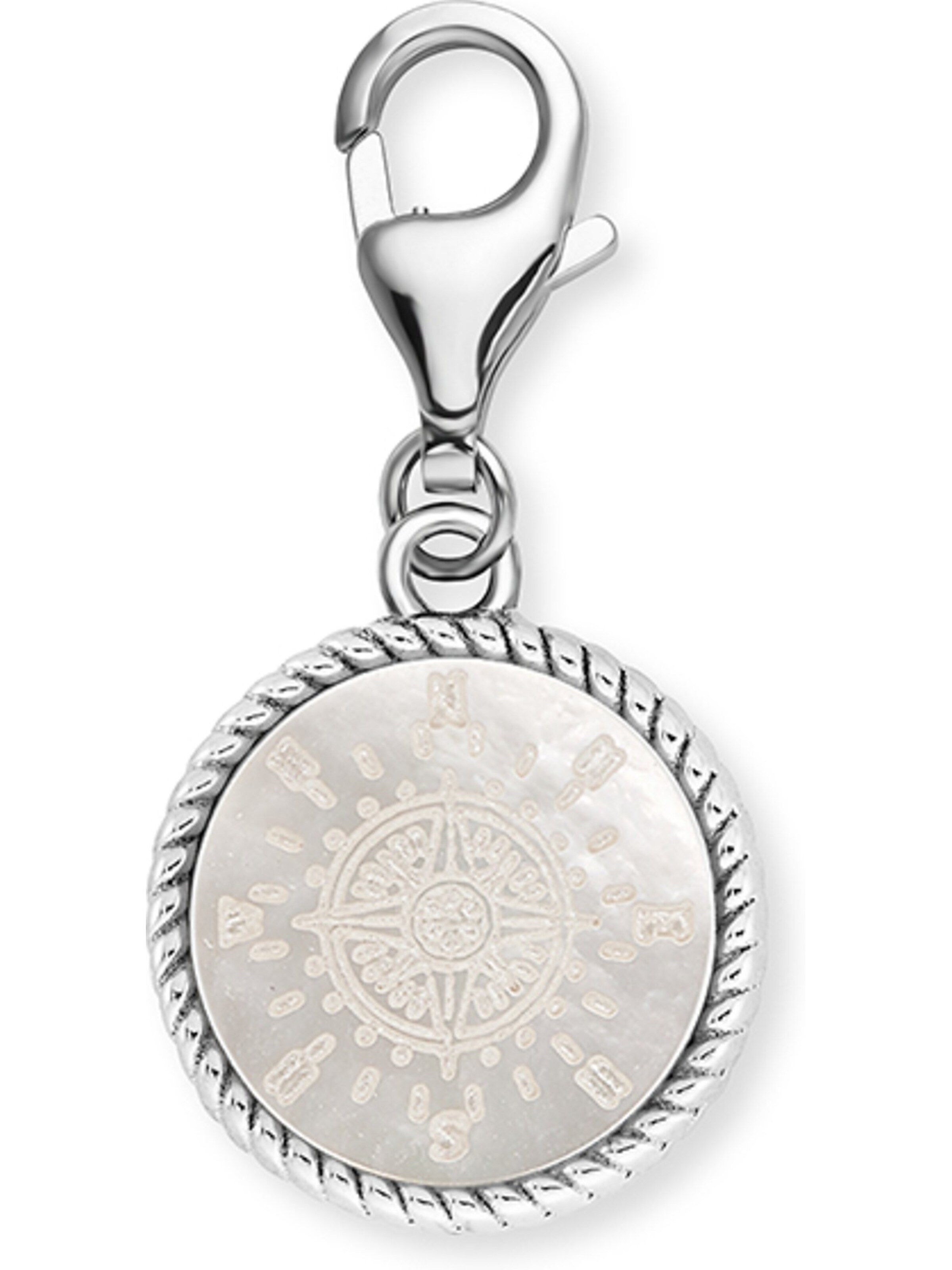 Engelsrufer Anhänger in Silber: Vorderseite