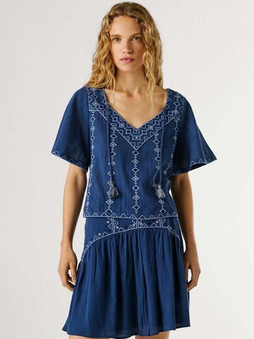 Maglietta 'Darling' di Pepe Jeans in blu: frontale