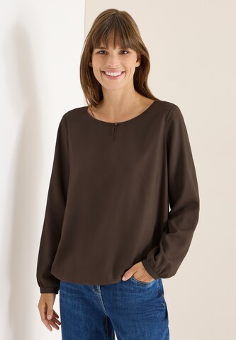 CECIL Bluse in Braun: Vorderseite