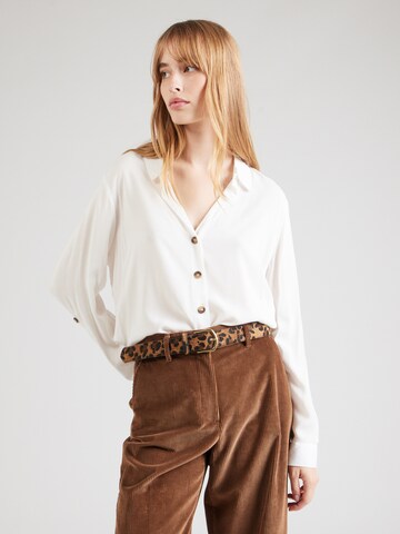 JDY Blus 'JDYLAUREL' i vit: framsida
