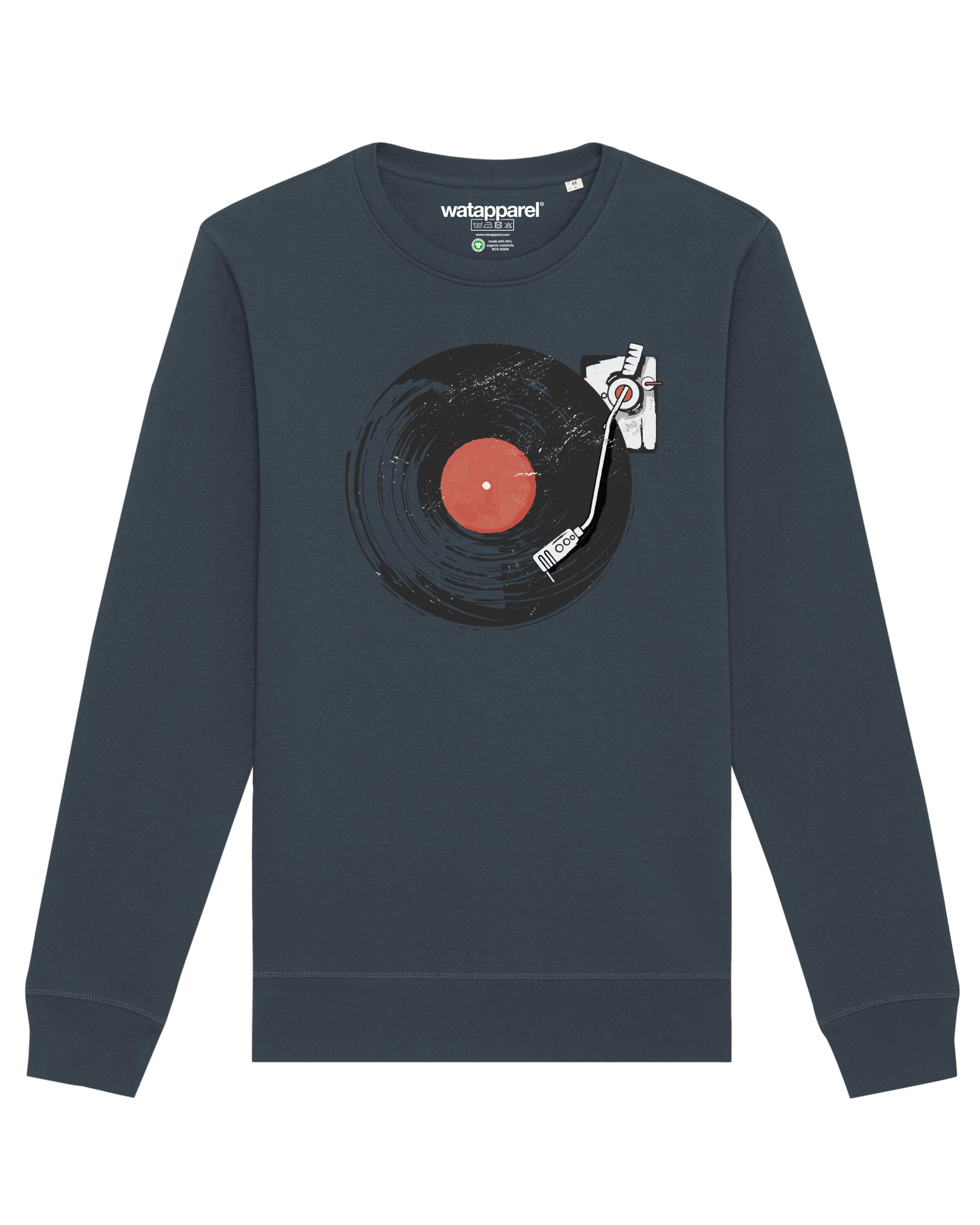 Watapparel Sweatshirt in Grey: front