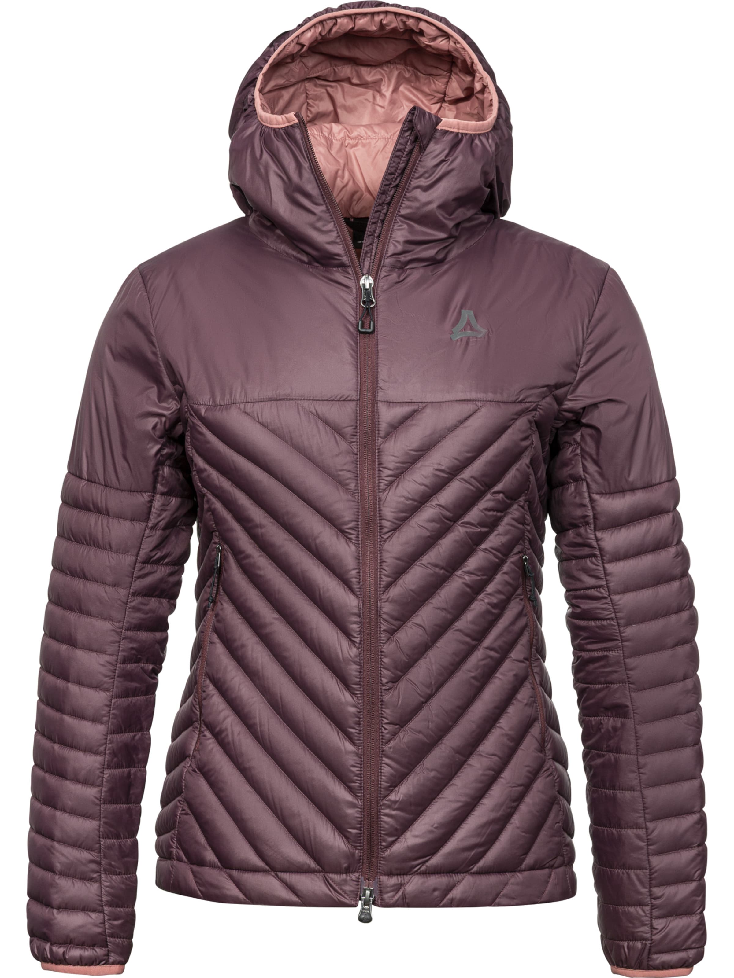Schöffel Outdoorjas in Lila: voorkant