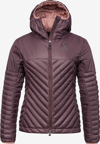 Veste outdoor Schöffel en violet : devant