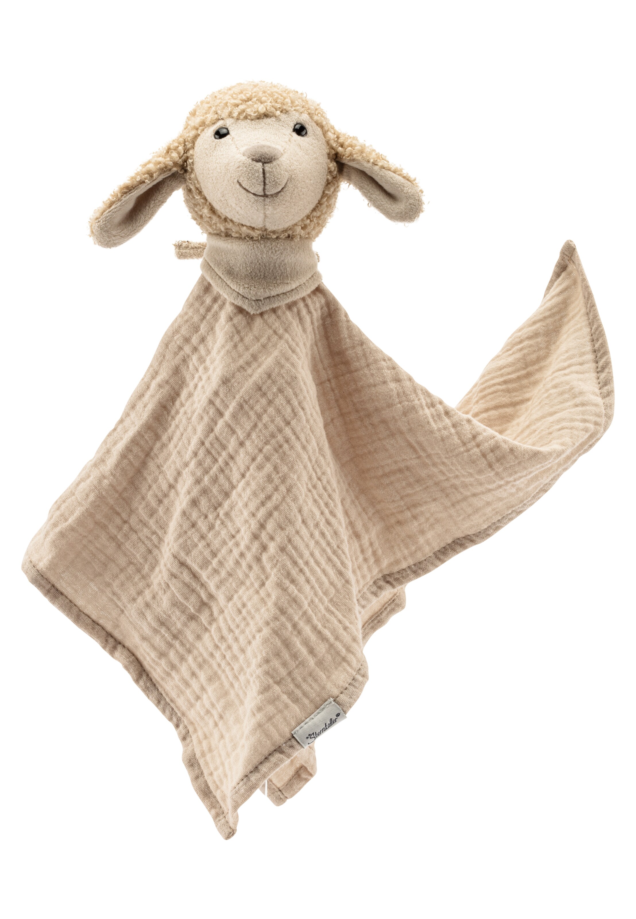 STERNTALER Schmusetuch L SCHAF Flocke in Beige