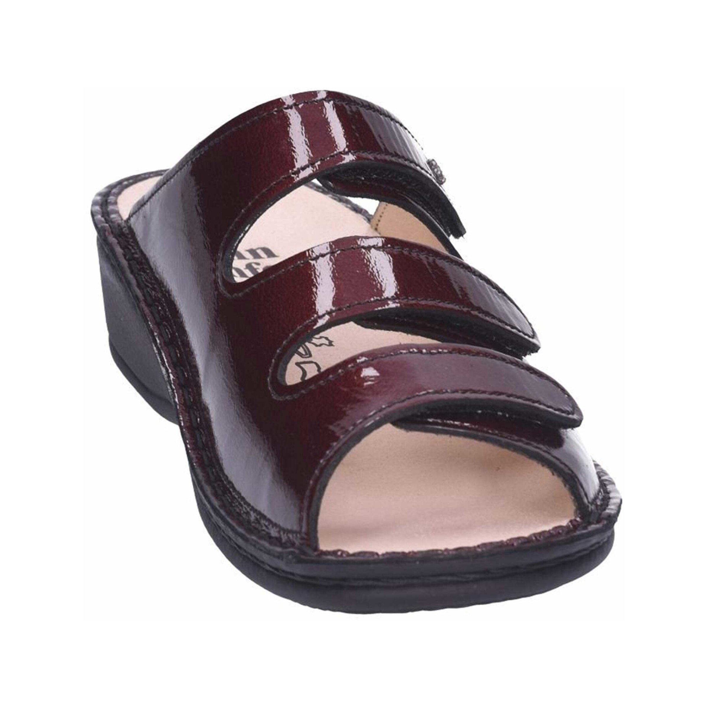 Finn Comfort Mules in Red