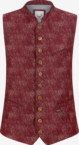 STOCKERPOINT Traditional vest 'Claudio' in Red: front